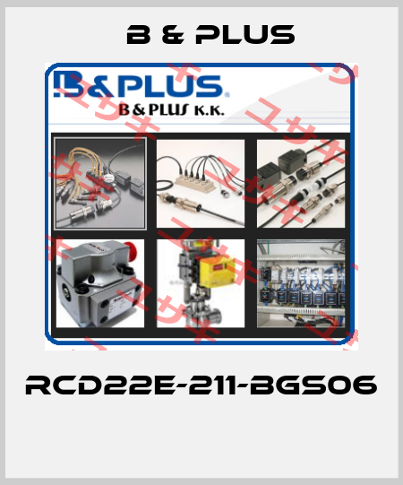 RCD22E-211-BGS06  B & PLUS