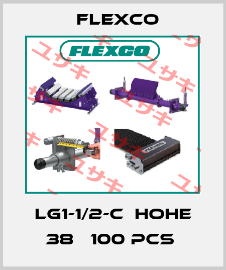 LG1-1/2-C  HOHE 38   100 PCS  Flexco
