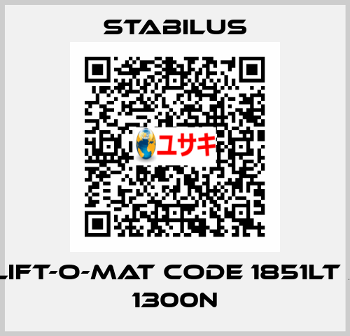 LIFT-O-MAT CODE 1851LT / 1300N Stabilus