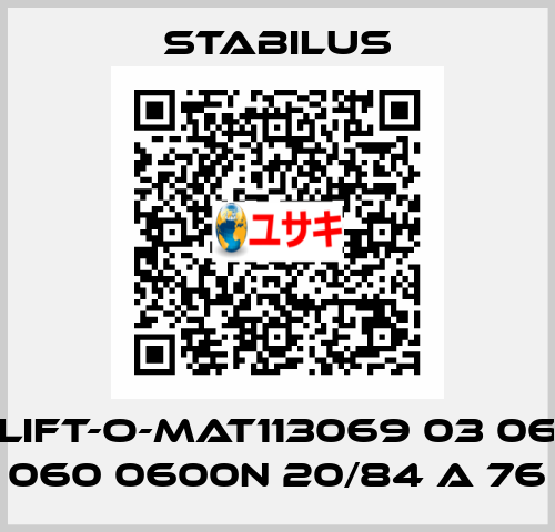 LIFT-O-MAT113069 03 06 060 0600N 20/84 A 76 Stabilus