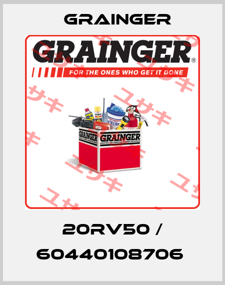 20RV50 / 60440108706  Grainger