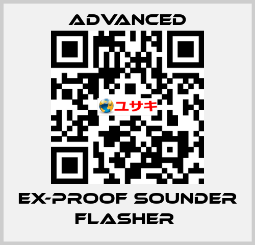 Ex-Proof Sounder Flasher  Advanced