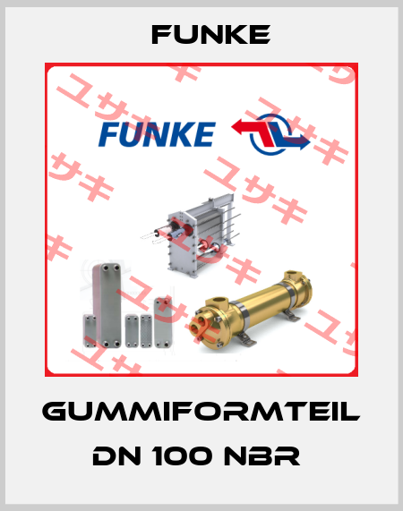 Gummiformteil DN 100 NBR  Funke