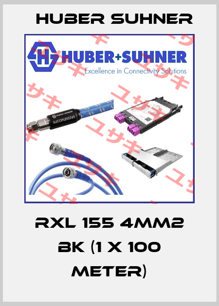 RXL 155 4MM2 BK (1 x 100 meter) Huber Suhner