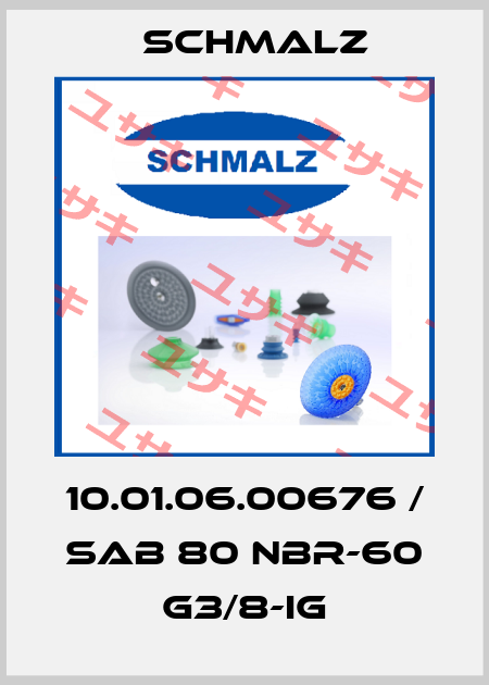 10.01.06.00676 / SAB 80 NBR-60 G3/8-IG Schmalz