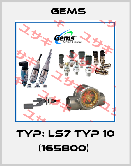 Typ: LS7 Typ 10 (165800)  Gems