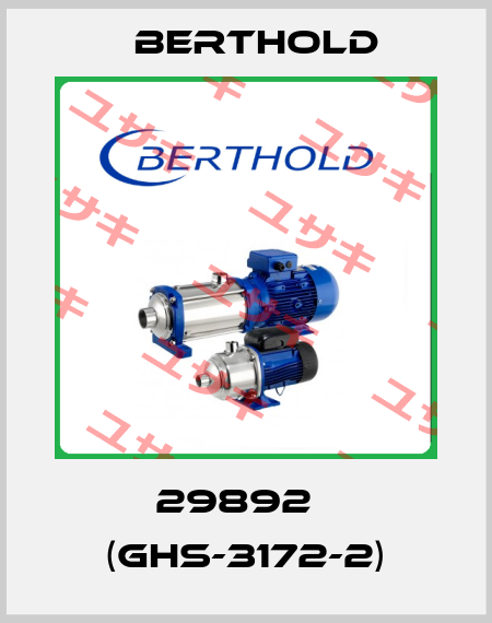 29892   (GHS-3172-2) Berthold