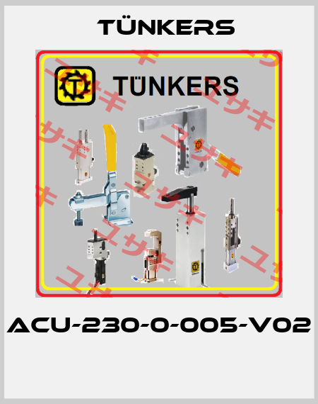 ACU-230-0-005-V02  Tünkers