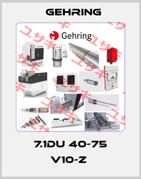 7.1DU 40-75 V10-Z  Gehring