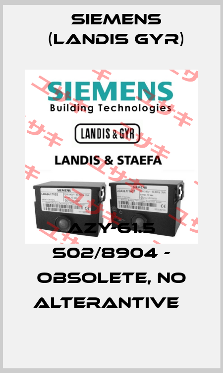 AZY-61.5 S02/8904 - obsolete, no alterantive   Siemens (Landis Gyr)