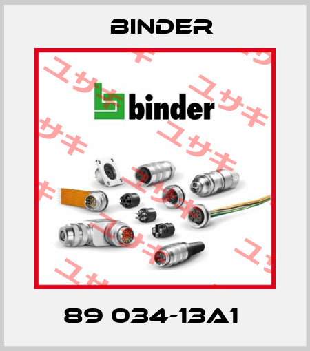 89 034-13A1  Binder