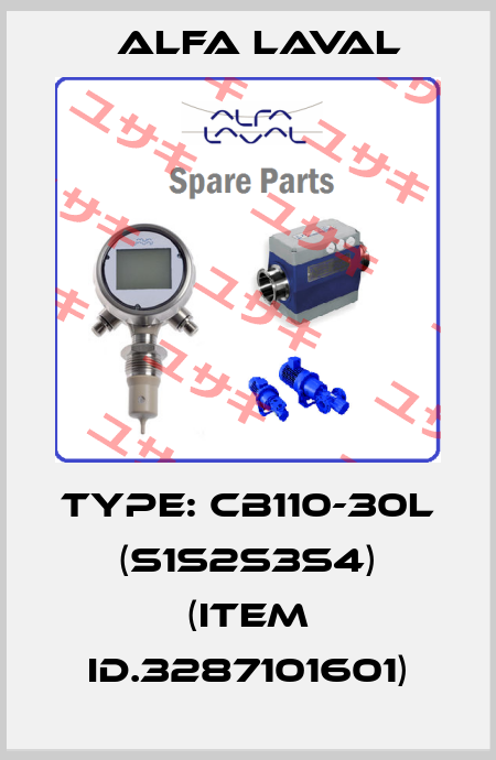 Type: CB110-30L (S1S2S3S4) (Item ID.3287101601) Alfa Laval