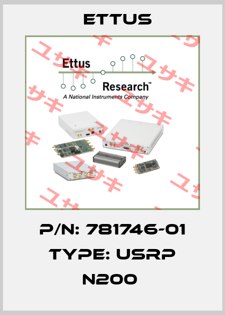 P/N: 781746-01 Type: USRP N200  Ettus
