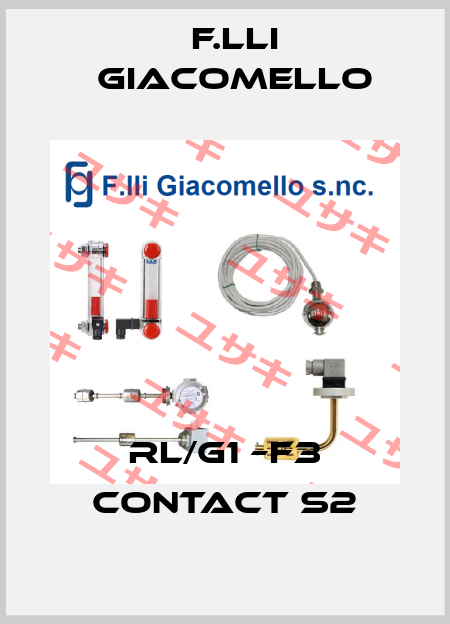 RL/G1 –F3 contact S2 F.lli Giacomello
