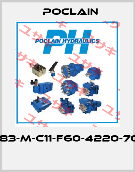 MS83-M-C11-F60-4220-7000  Poclain