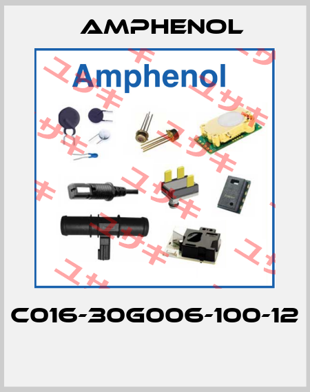 C016-30G006-100-12  Amphenol