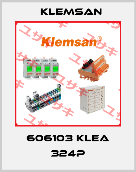 606103 KLEA 324P Klemsan