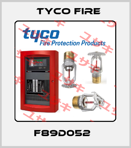 F89D052   Tyco Fire