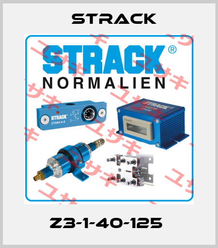 Z3-1-40-125  Strack