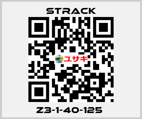 Z3-1-40-125  Strack