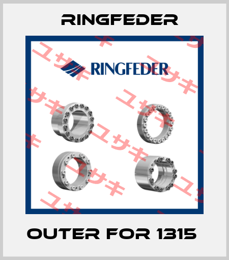 outer for 1315  Ringfeder