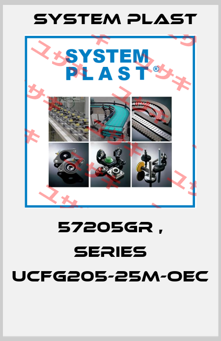 57205GR , series UCFG205-25M-OEC  System Plast