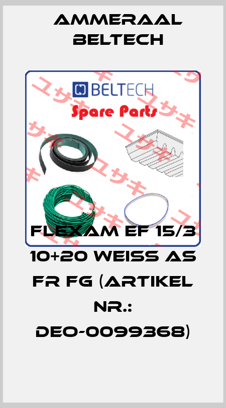 Flexam EF 15/3 10+20 weiß AS FR FG (Artikel nr.: DEO-0099368) Ammeraal Beltech