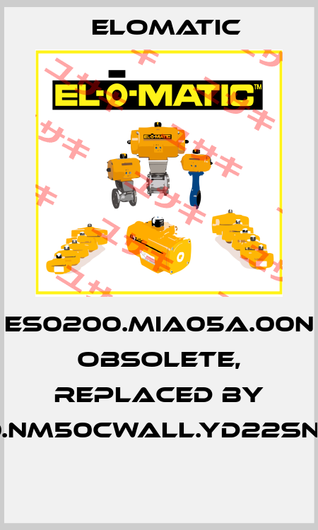 ES0200.MIA05A.00N obsolete, replaced by FS0200.NM50CWALL.YD22SNA.00XX   Elomatic