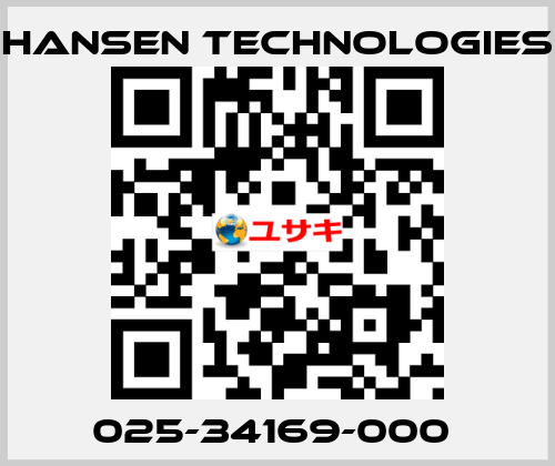 025-34169-000  HANSEN TECHNOLOGIES