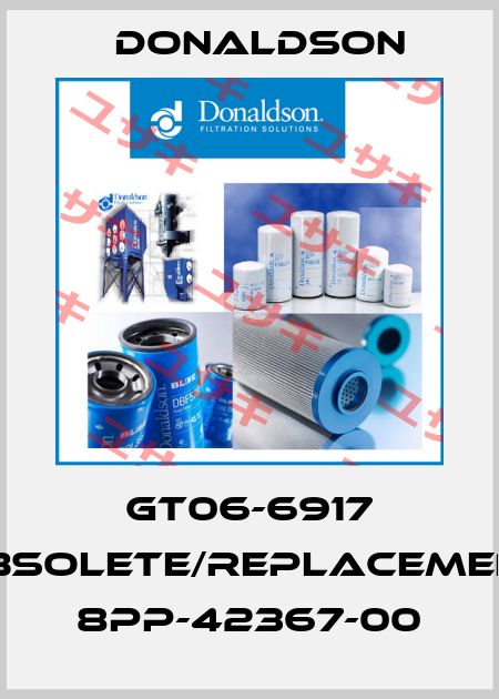 GT06-6917 obsolete/replacement 8PP-42367-00 Donaldson