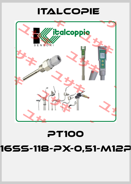 PT100 P4A-316SS-118-PX-0,51-M12P-GPT8  Italcopie