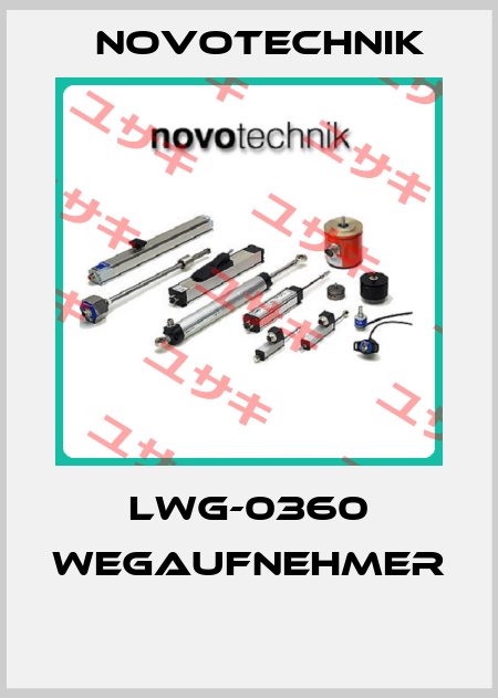 LWG-0360 WEGAUFNEHMER  Novotechnik