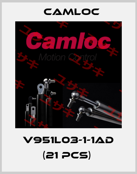 V951L03-1-1AD (21 pcs)  Camloc