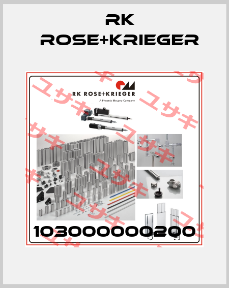 103000000200 RK Rose+Krieger