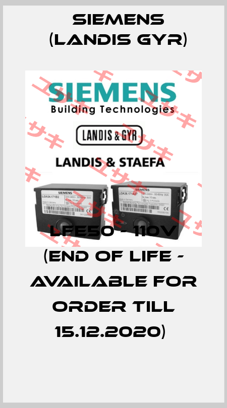 LFE50 - 110V (End of Life - available for order till 15.12.2020)  Siemens (Landis Gyr)