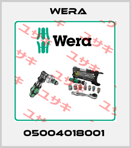 05004018001  Wera