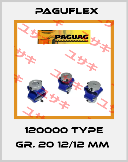 120000 Type Gr. 20 12/12 mm  Paguflex