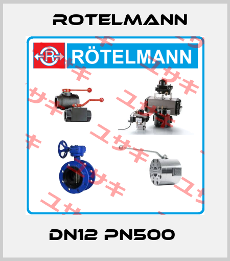 DN12 PN500  Rotelmann