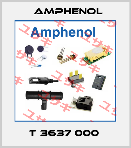 T 3637 000  Amphenol