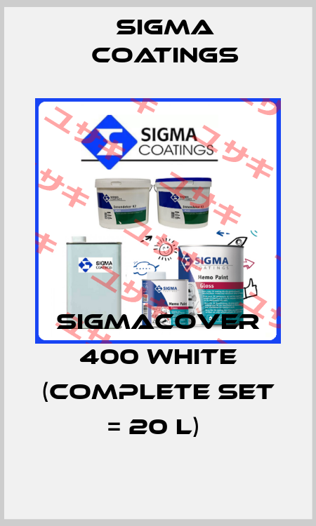 SIGMACOVER 400 white (Complete Set = 20 L)  Sigma Coatings