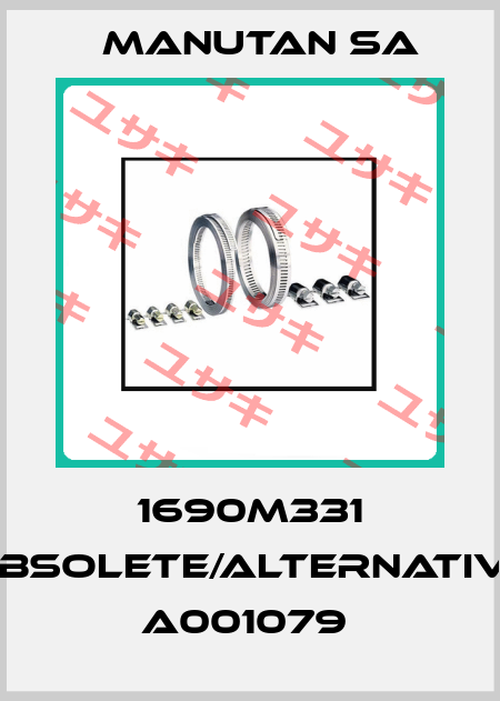 1690M331 obsolete/alternative A001079  Manutan SA