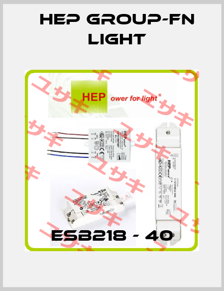 ESB218 - 40 Hep group-FN LIGHT