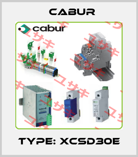Type: XCSD30E Cabur