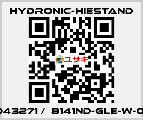 043271 /  8141ND-GLE-W-01 HYDRONIC-HIESTAND