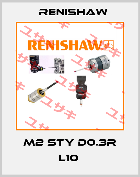 M2 STY D0.3R L10  Renishaw
