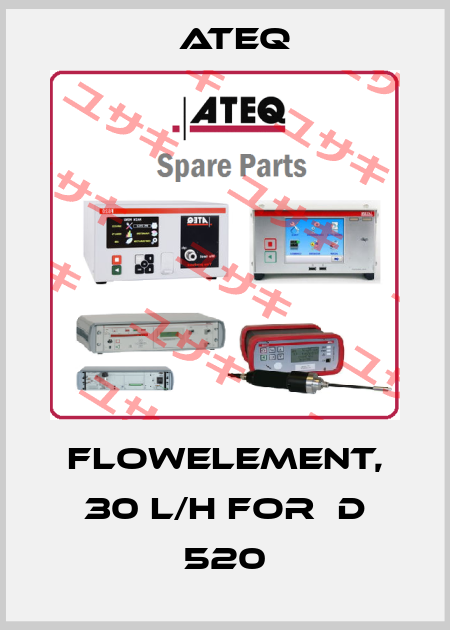 Flowelement, 30 l/h for  D 520 Ateq