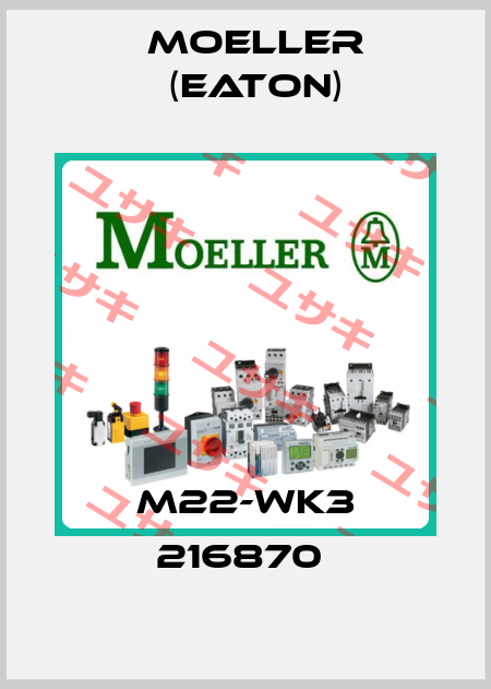 M22-WK3 216870  Moeller (Eaton)