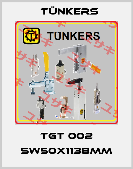 TGT 002 SW50X1138MM Tünkers