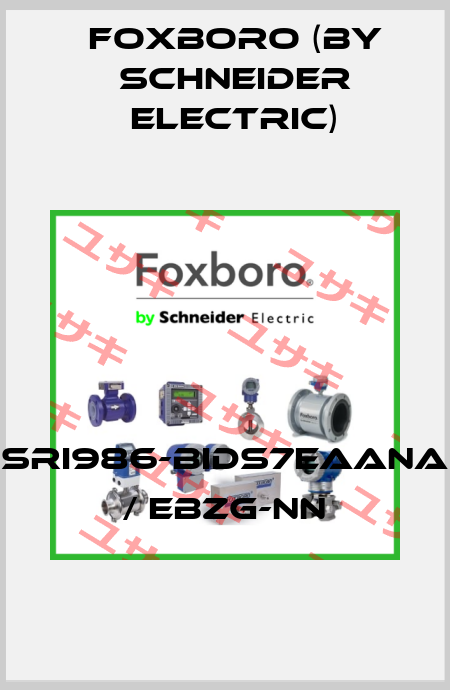 SRI986-BIDS7EAANA / EBZG-NN Foxboro (by Schneider Electric)