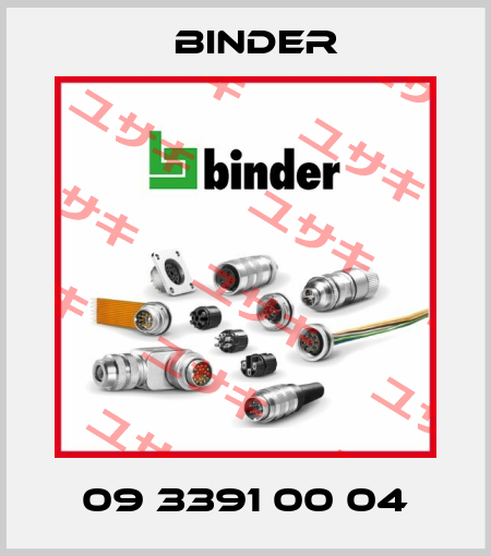 09 3391 00 04 Binder